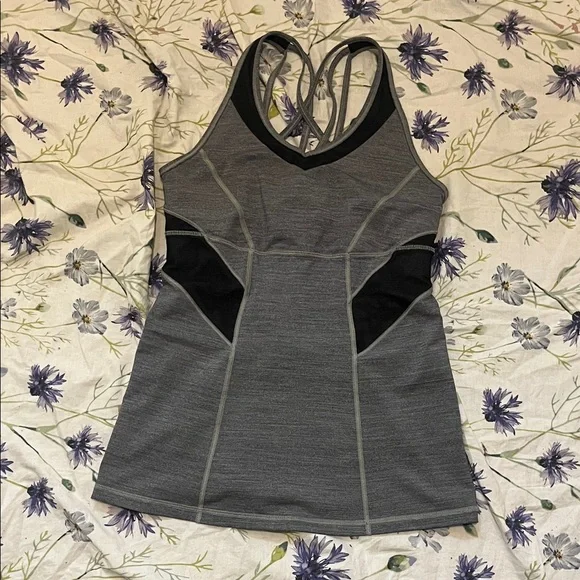 lululemon athletica Gray and Black Tank Top - Picture 4 of 7